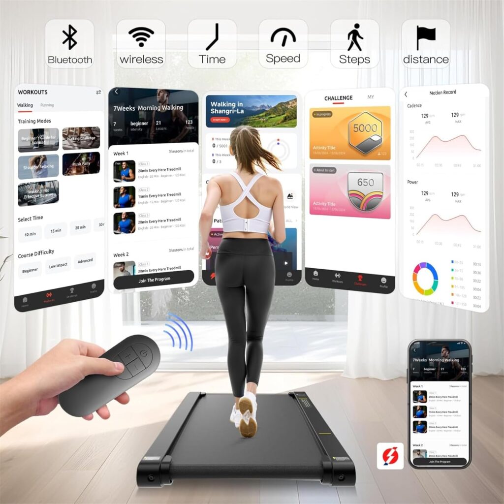 Sperax Walking Treadmill Pad with APP