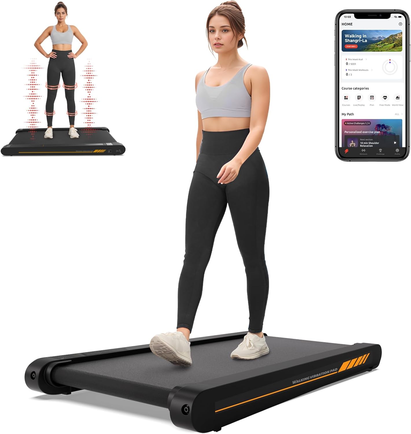 Sperax 4 in 1 Walking Vibration Pad