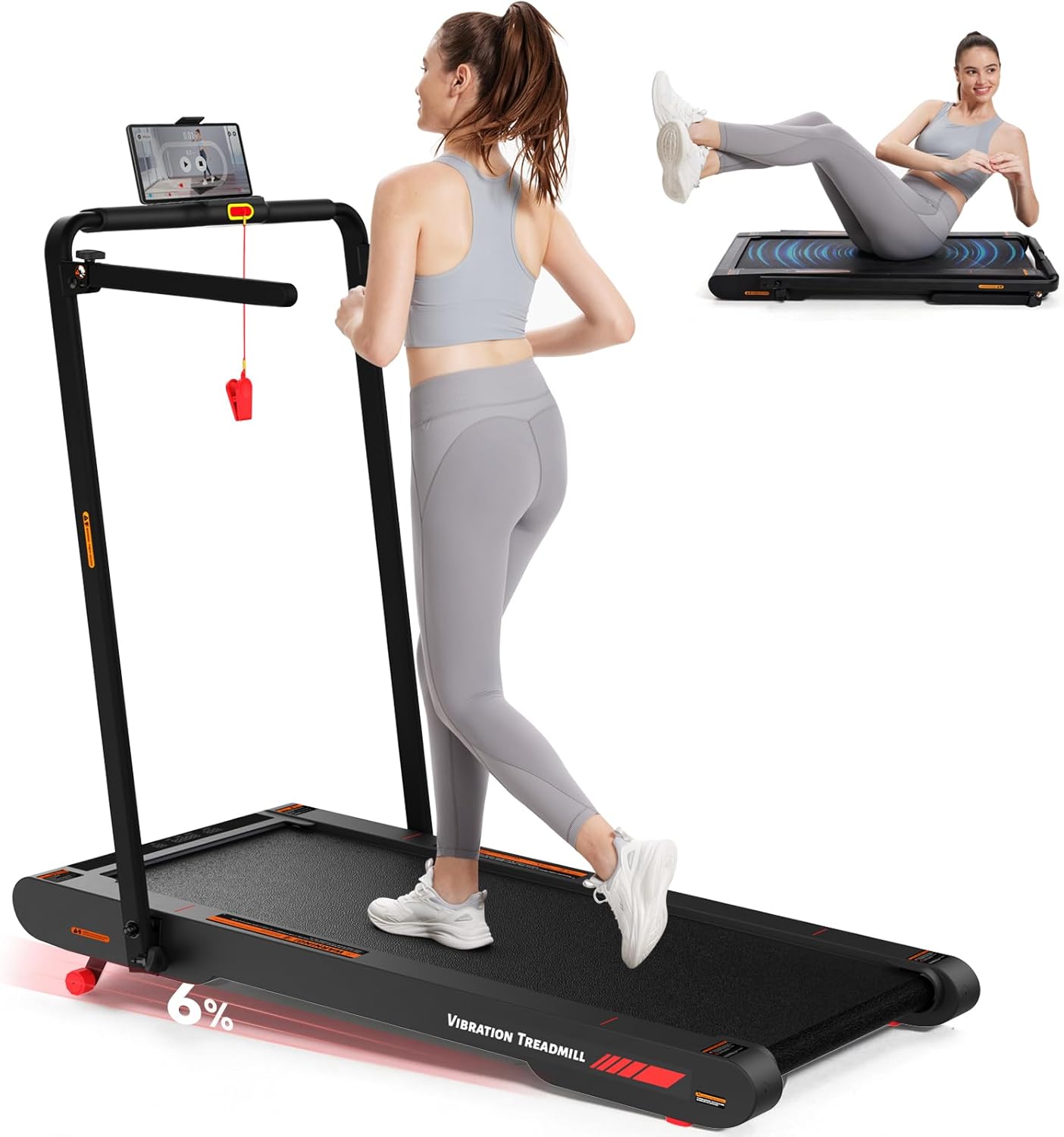 Sperax Walking Treadmill Pad with APP, 3 in 1 Under Desk Treadmill